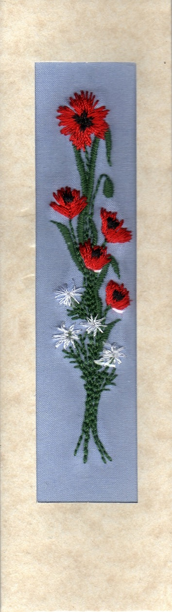 Poppy bookmark